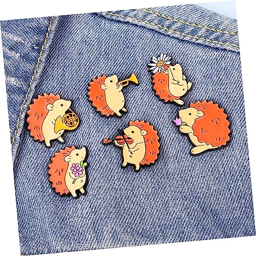 Broche hérisson pour éviter de perdre les cartables des enfants