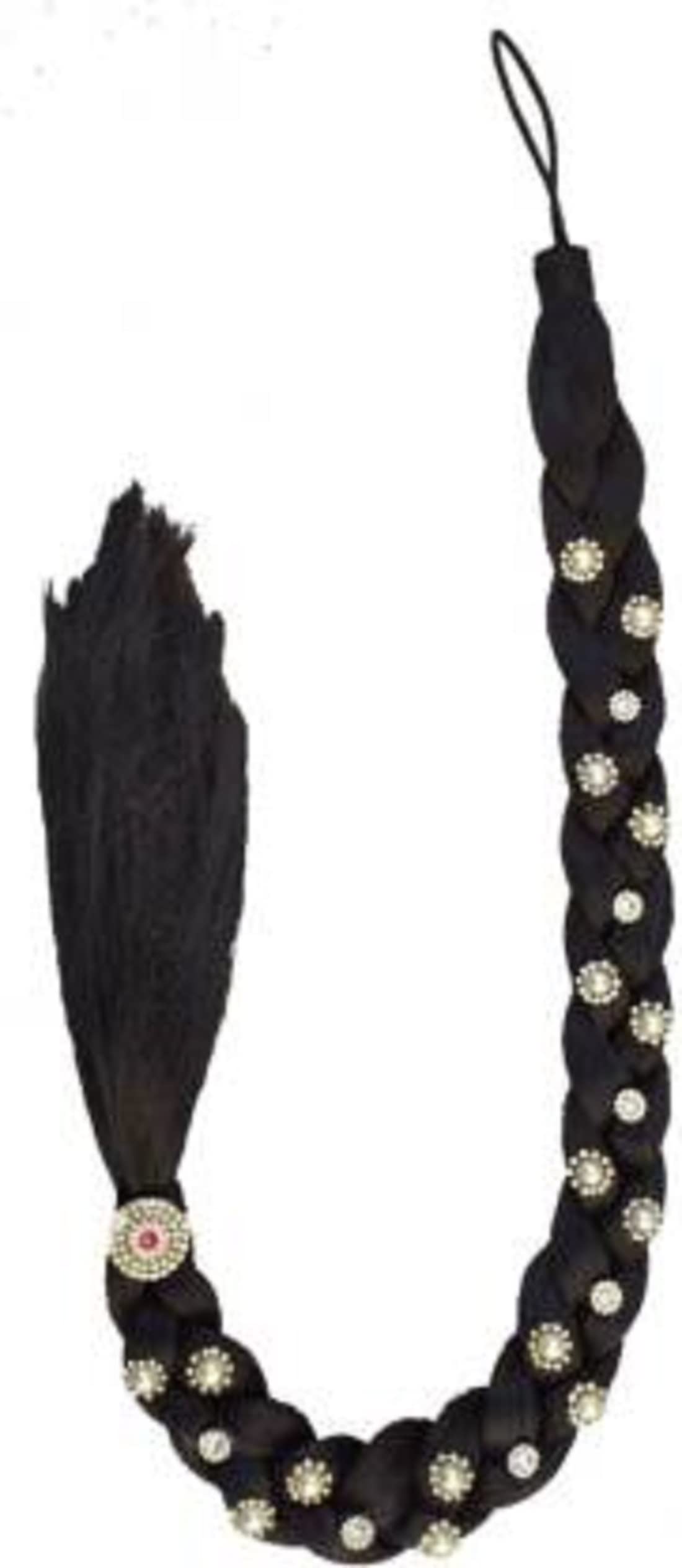 Abrish stone stylish hair braid choti