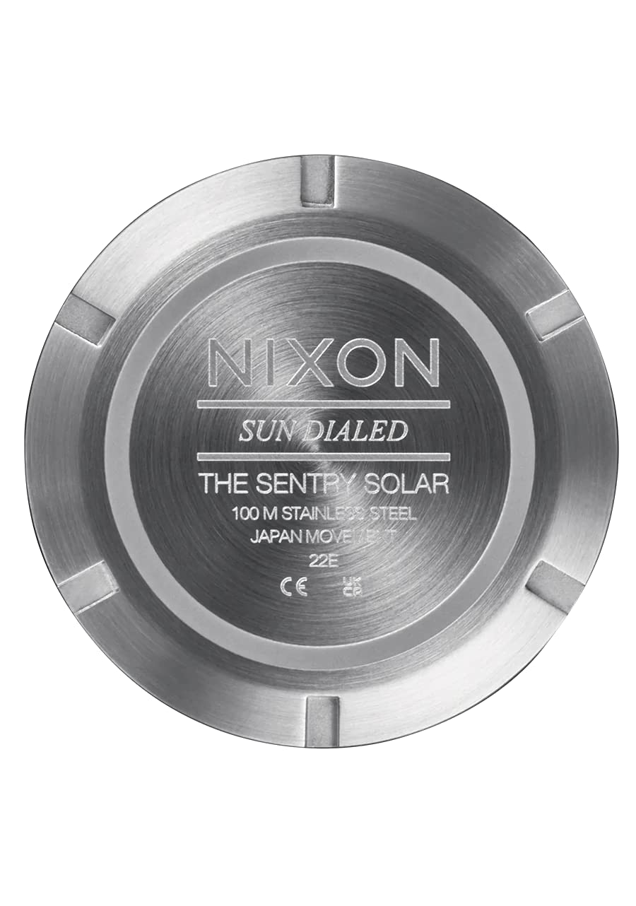 Nixon Orologio Analogico Al Quarzo Unisex-Adulto Con Cinturino In Acciaio Inox A1346 5091 00