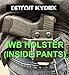 Detroit Kydex IWB Kydex Gun Holster for Taurus TH9C Compact 9MM
