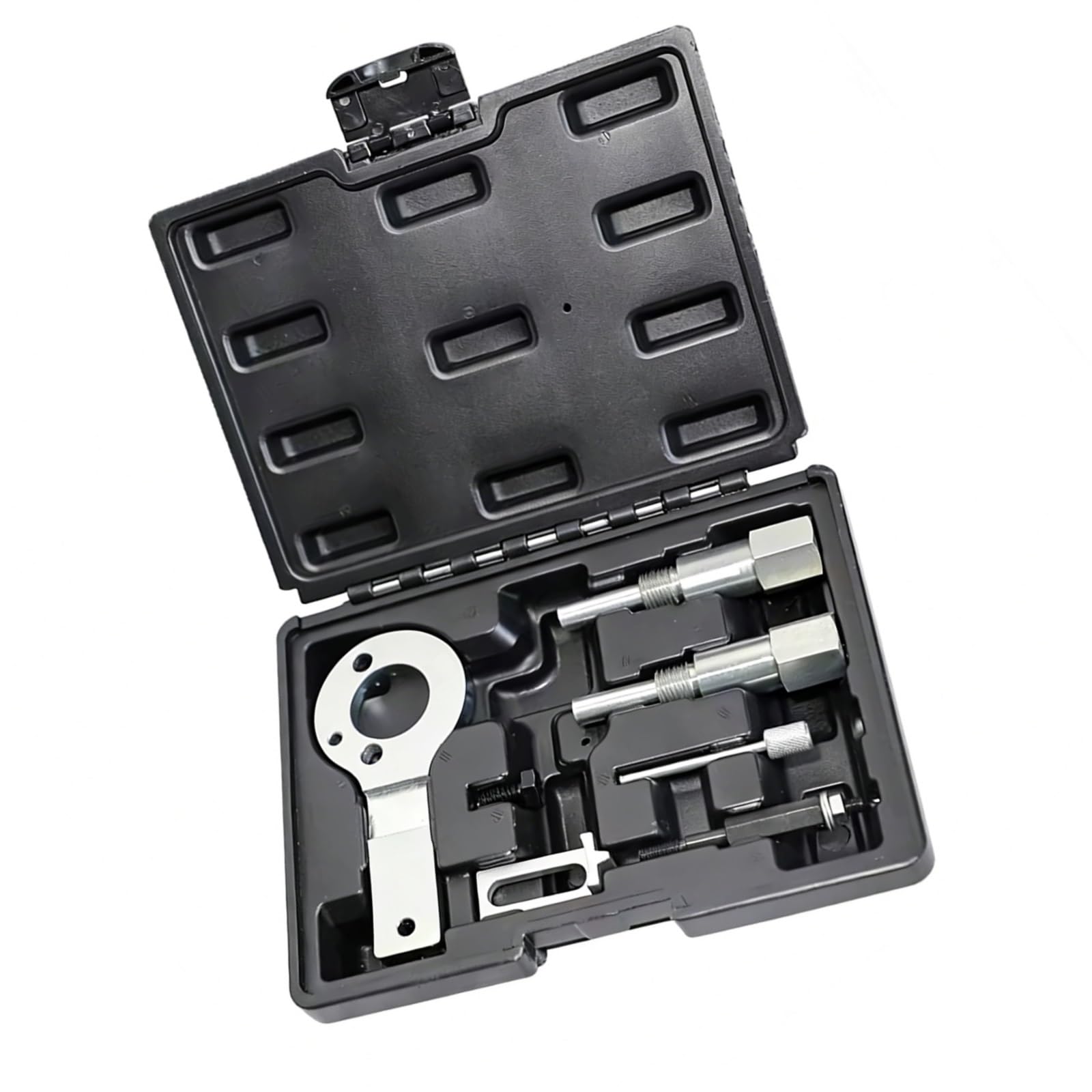 Strumento Cinghia Dentata Compatibile con Fiat 1.9 16V 2.4 20V Jtd Trasmissione A Cinghia Auto Motore Timing Albero A Camme Volano Bloccaggio Strumento di Riparazione