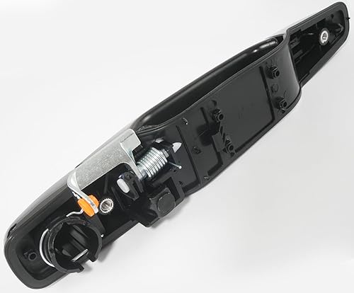 Miniatura 7 de Manija de puerta exterior, 4 piezas, color negro, para conductor delantero y trasero, compatible con Chevy Silverado Suburban Avalanche Tahoe