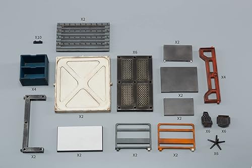 Miniatura 2 de 118 JoyToy Building Mecha Depot Área de reunión modelo militar para figuras de acción JoyToy escala 118..