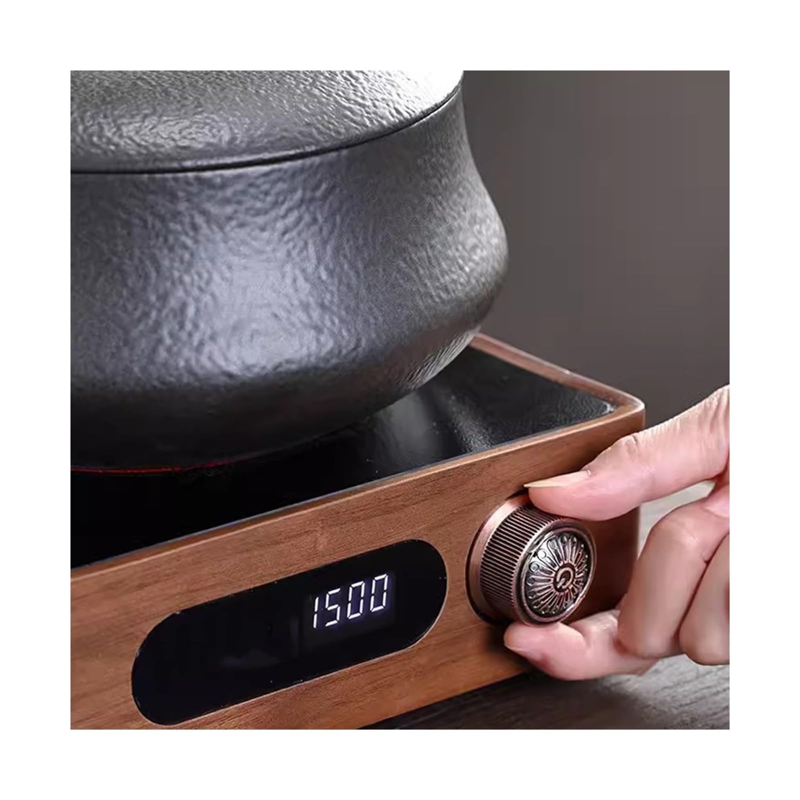 Tetera Tetera eléctrica de cerámica, Tetera de cerámica, Olla de Agua y Fuego de carbón, preservación de la Salud, Olla de té for cocinar al Vapor Hervidor de Té