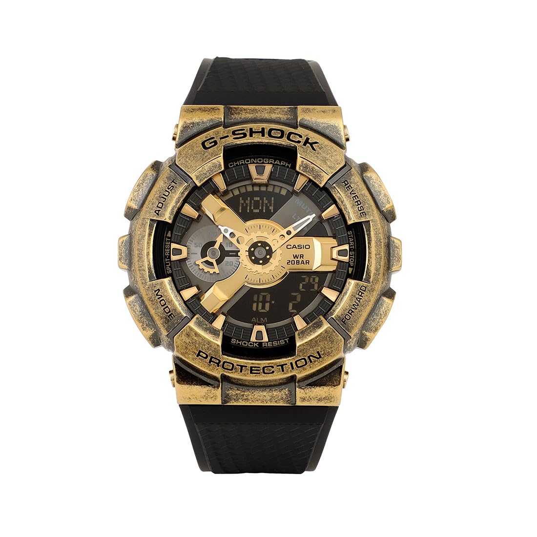 Casio G-Shock Analog-Digital Gold Dial Men GM-110VG-1A9DR (G1457) (B0CMH2G8QC) Amazon Price History, Amazon Price Tracker