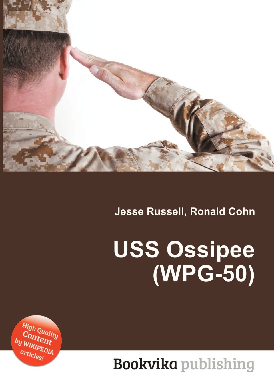USS Ossipee (Wpg-50) Paperback – 26 January 2013
