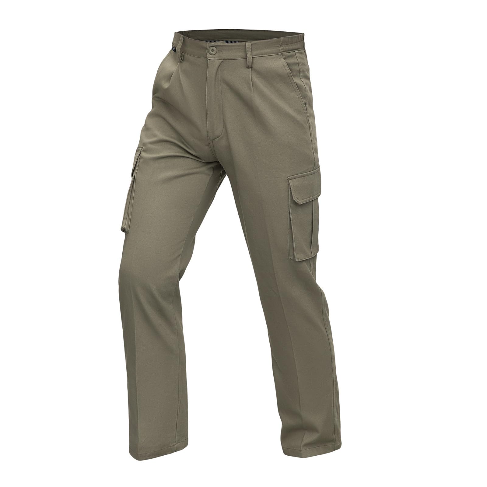 Pantalones Tácticos Hombre Resistentes Multibolsillos Trabajo Exterior