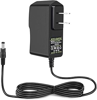 Facmogu 9W 9V/1A Power Supply Adapter, AC 100-240V to DC 9V 1000mA Wall Adapter, 9 Volt 1 Amp AC to DC Switching Power Supply, Slim Wall-Mount Power Adapter, Compatible Both 5x2.5mm & 5.5x2.1mm Plug