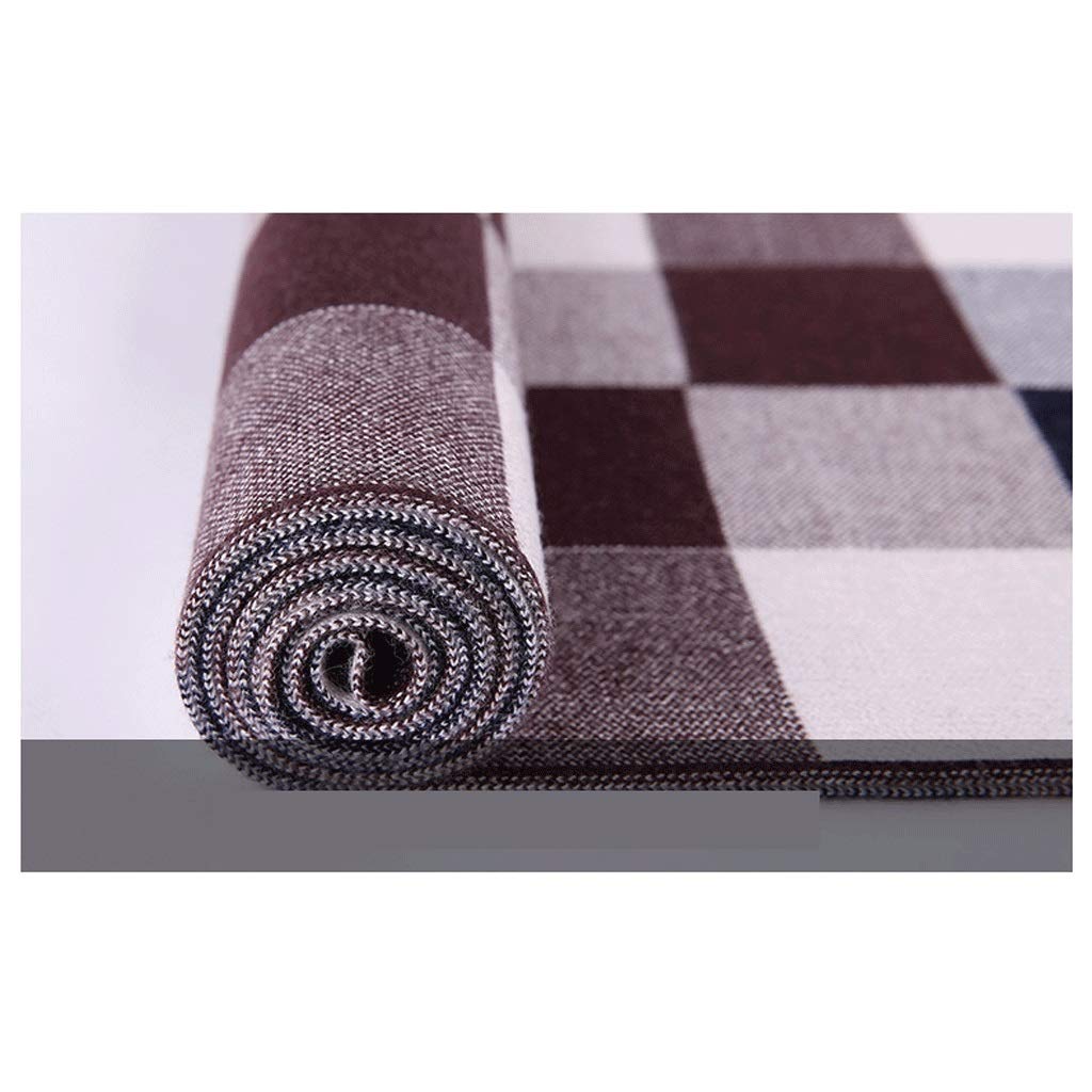 GLigeT Bufanda Bufanda de Alta Gama for Hombre, Bufanda de Lana Suave de Invierno, Caja de Regalo de cumpleaños a Cuadros clásica Abrigarse en Invierno