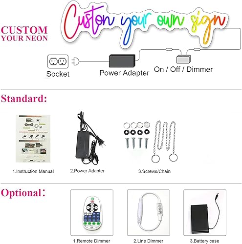 Miniatura 6 de Letreros LED de neón para boda, dormitorio, fiesta de cumpleaños, decoración del hogar, letreros de luces de neón personalizables, bares,