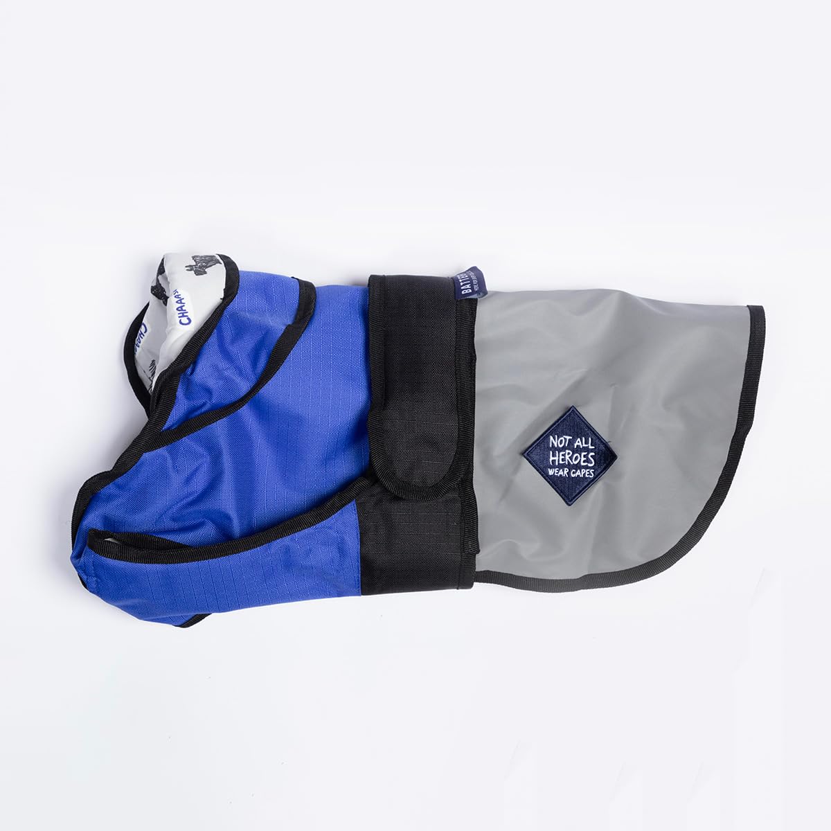 Danish Design Battersea Dogs Home Hundemantel, 2-in-1, für Sommer und Winter, abnehmbares Futter, wasserdicht, Winddicht, 50 cm, Blau