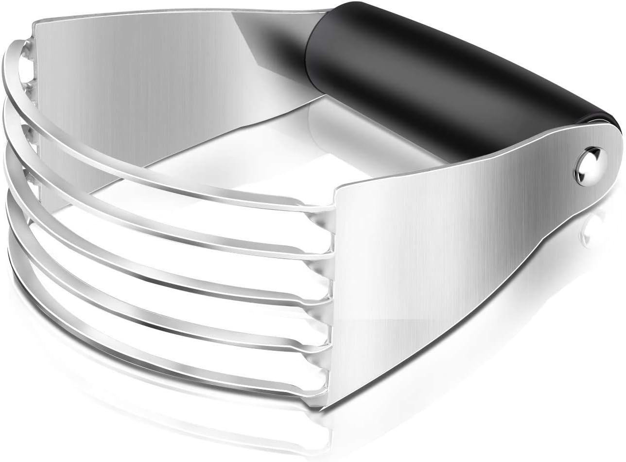 Pastry Cutter Dough Blender Pastry Blender Butter Mixer Stainless Steel Baking Pie Crust Biscuit Cookie Scones Muffin Easy To Use Blade