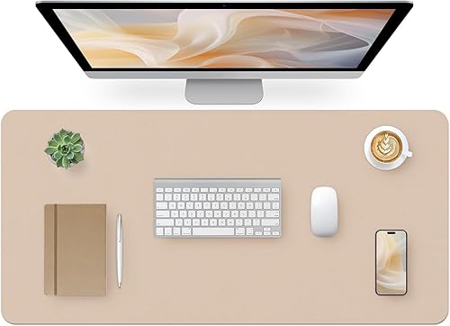 Alfombrilla de escritorio de cuero, alfombrilla grande para el mouse, alfombrilla de escritorio antideslizante, alfombrilla de escritorio de cuero,