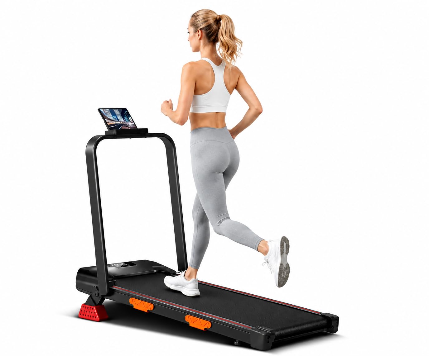 Walking Pad with Incline, 2.5HP Treadmills for Home Folding Machine