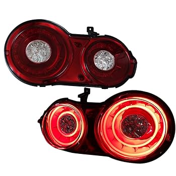 Amazon | R35 GT-R ファイバー LED テールランプ レッドクリアー