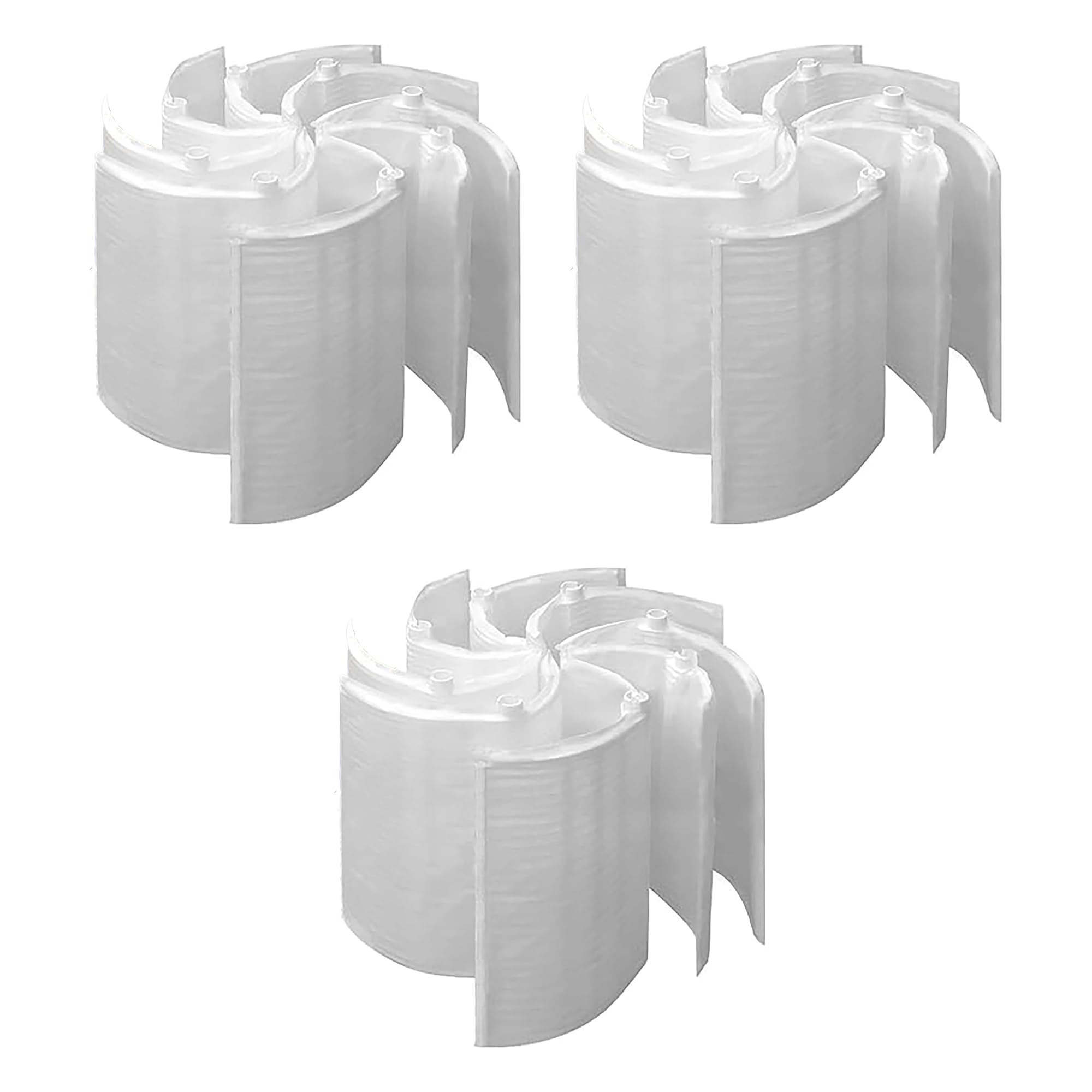 Hurricane Filters 3 Pack HF-DE24-SET - 24 Square Feet DE Grid Filter Replacement for PFS1224, FG-2002, FC-9520, Hayward DEX2400 DA/DS - Best Value USA DE Grid Pool Filters