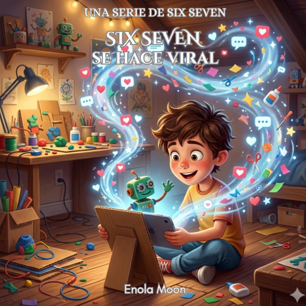 Six Seven Se Hace Viral: Historia inspiradora para niños y adolescentes sobre creación de contenido, confianza, bullying y valores digitales