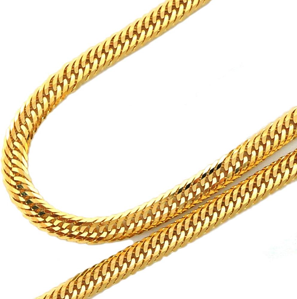 喜平 ネックレス K18 トリプル12面 60cm 14g 造幣局検定刻印 日本製 ゴールド キヘイ チェーン トリプル 十二面 750 18金 メンズ レディース