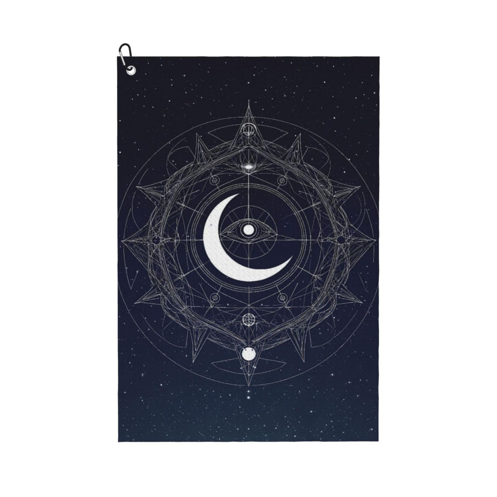 BSDFGSDD Geometric Symbol Space Galaxy Golf Towel 24 x 16 inches