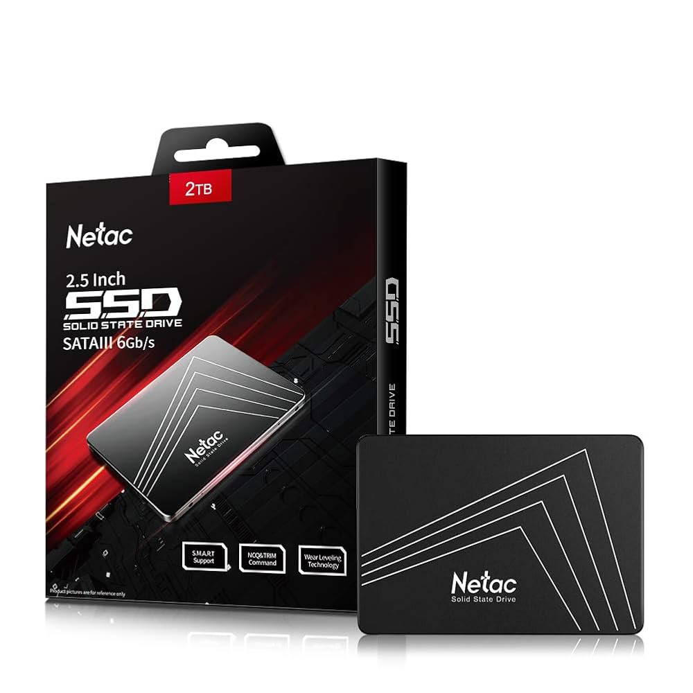 Netac N530S 2TB SSD 2.5インチ Amazon | Netac SSD SATA3.0 6Gb/s 最大550MB/s 3D Nand採用 2.5