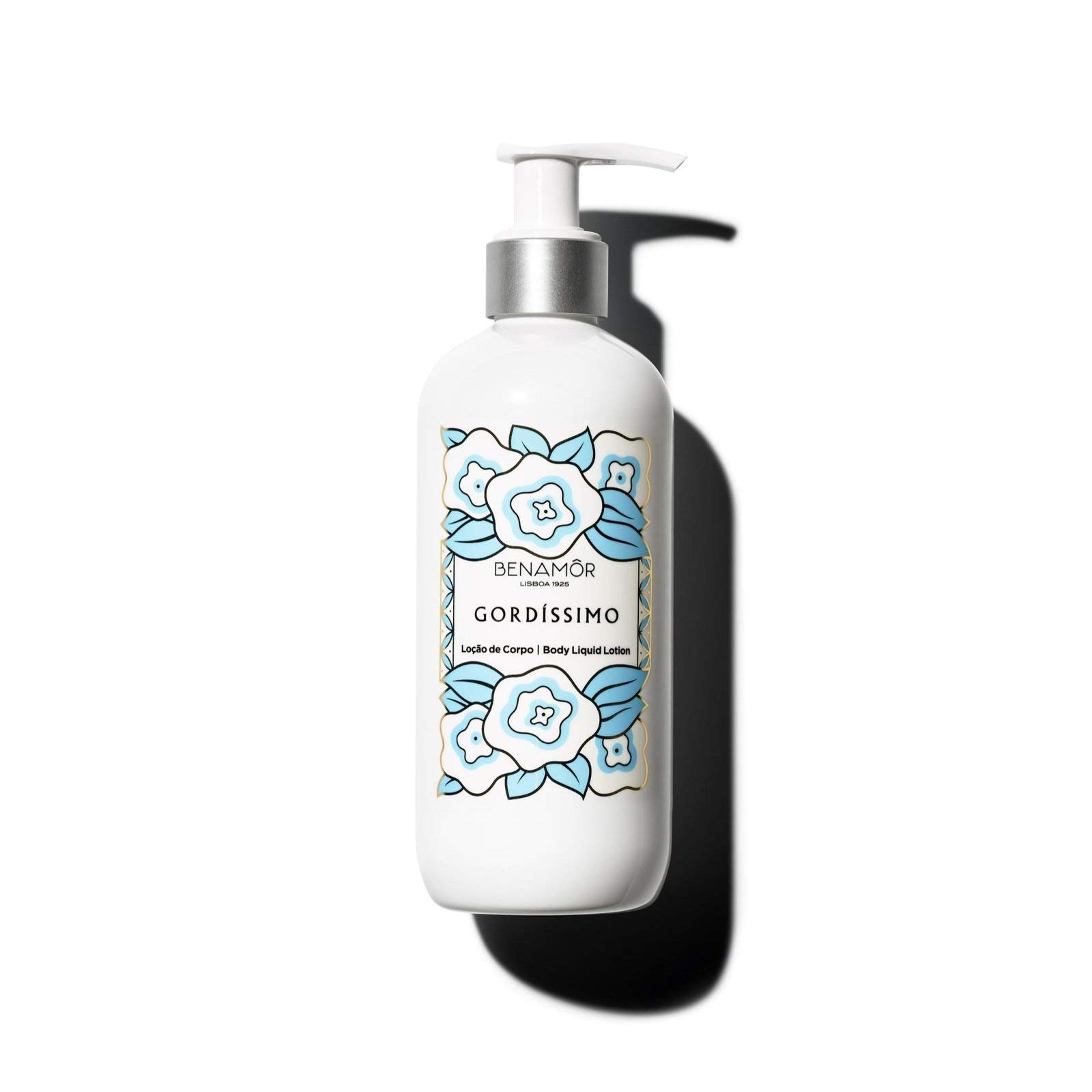 Benamôr - Gordíssimo Body Liquid Lotion – pielęgnujący, nawilżający balsam do ciała z ekologicznym masłem shea dla miękkiej i gładkiej skóry – bez parabenów – dozownik z pompką 300 ml