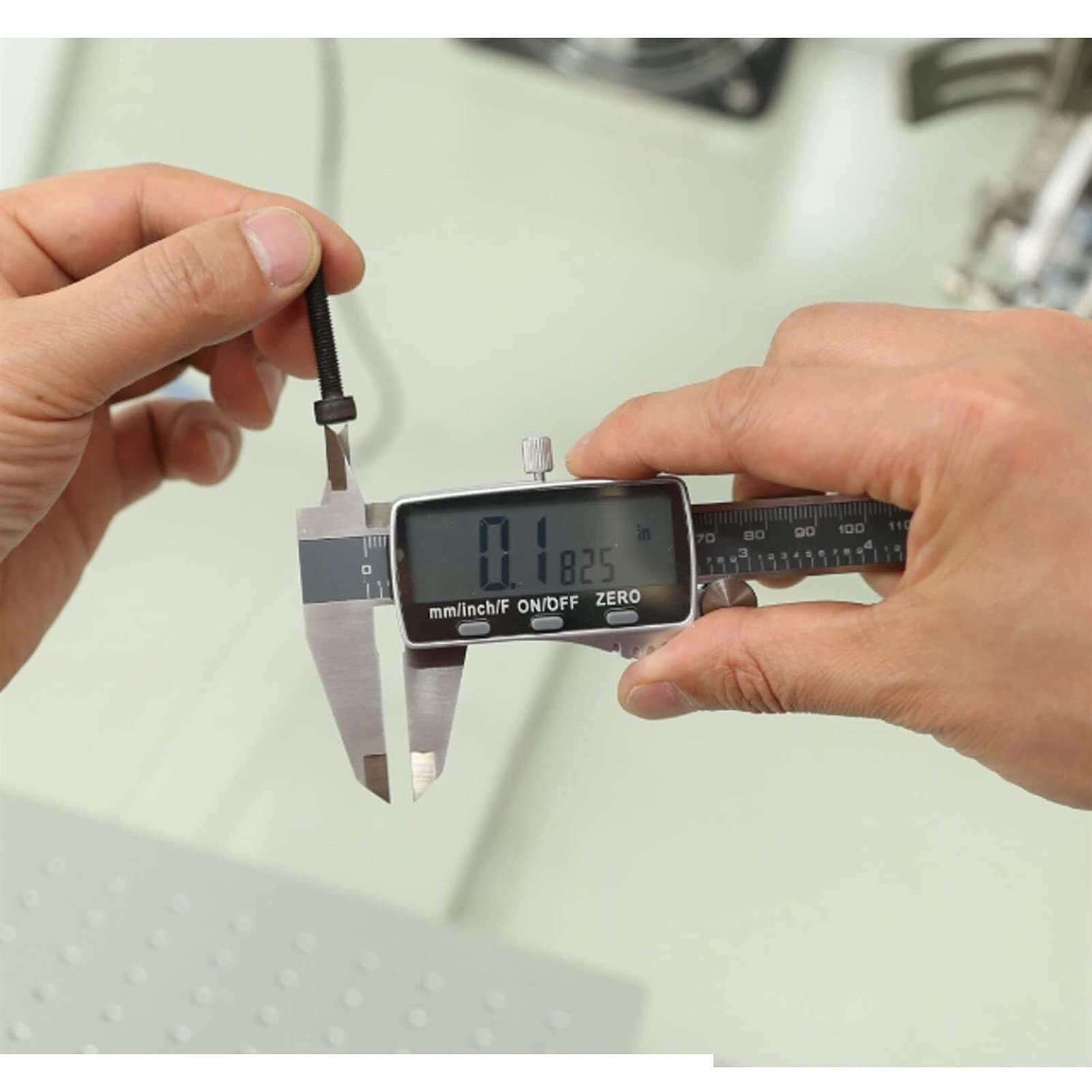 Suwmiarka Cyfrowa, Zakres Pomiaru Od 0 Do 6 Cali/Od 0 Do 150 Mm, Rozdzielczość 0,0005 Cala/0,01 Mm, Suwmiarka Elektroniczna Lcd, Konwersja Ułamków/Cali/Jednostek Metrycznych