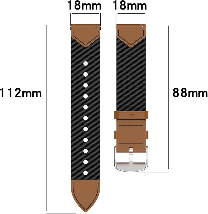 Correa de Repuesto Nylon para Xiaomi Watch S4 41mm Negra miniatura 5