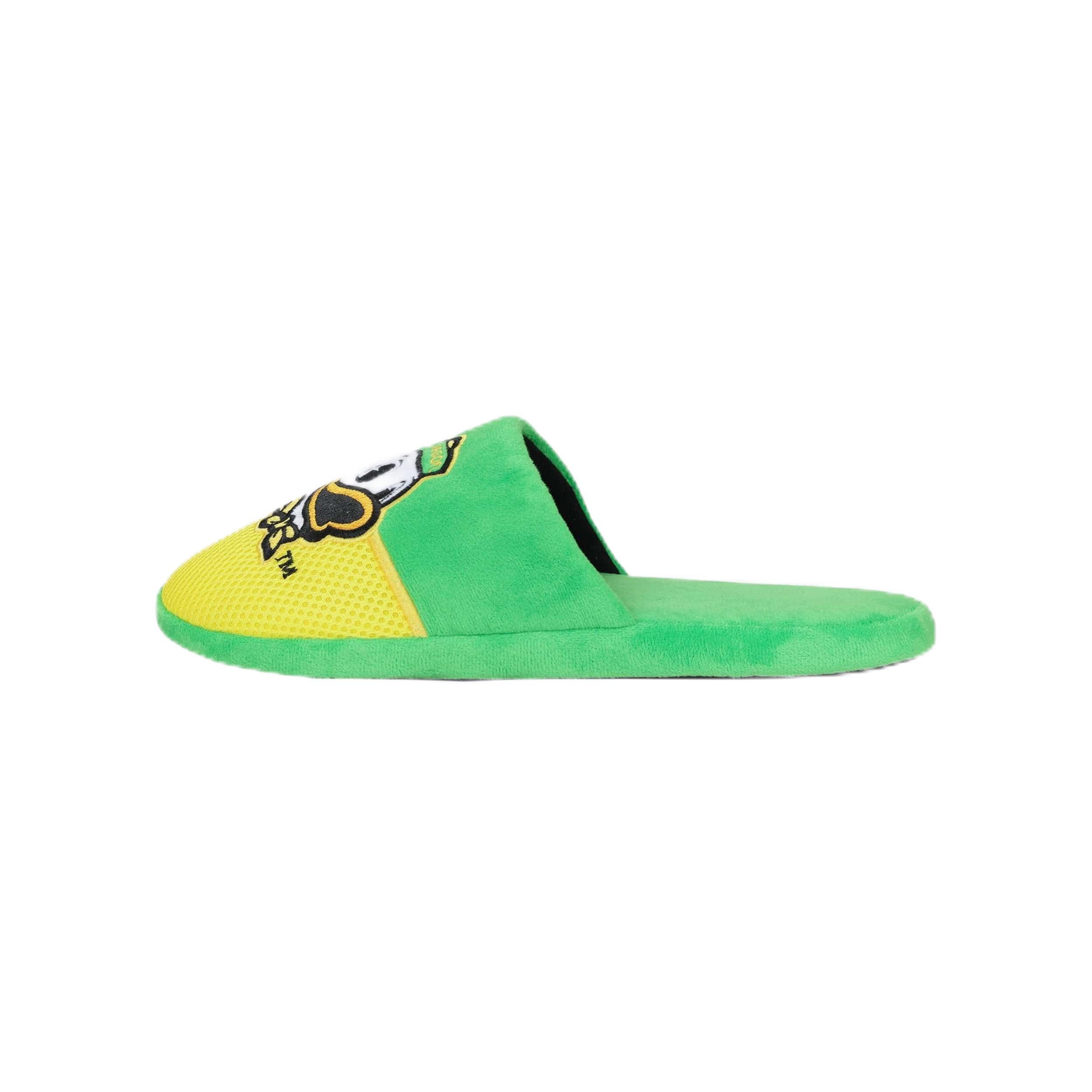 FOCO Oregon Ducks NCAA Mens Logo Staycation Slippers - M