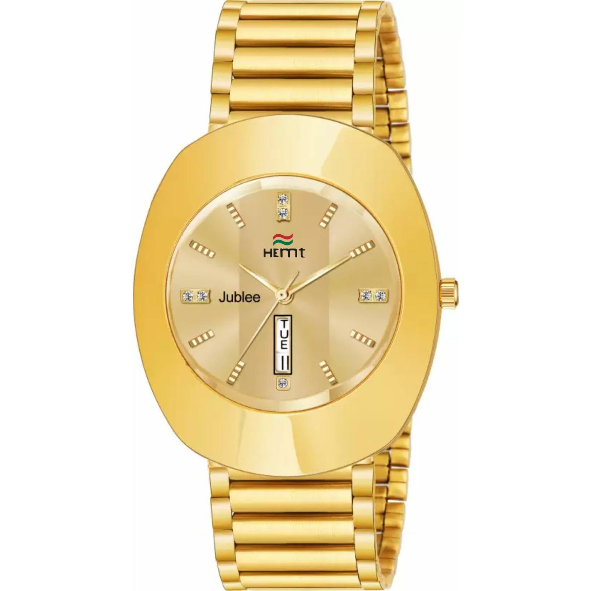 Jublee Golden Day n Date Display-HM-RD-001 Analog Watch - for Men