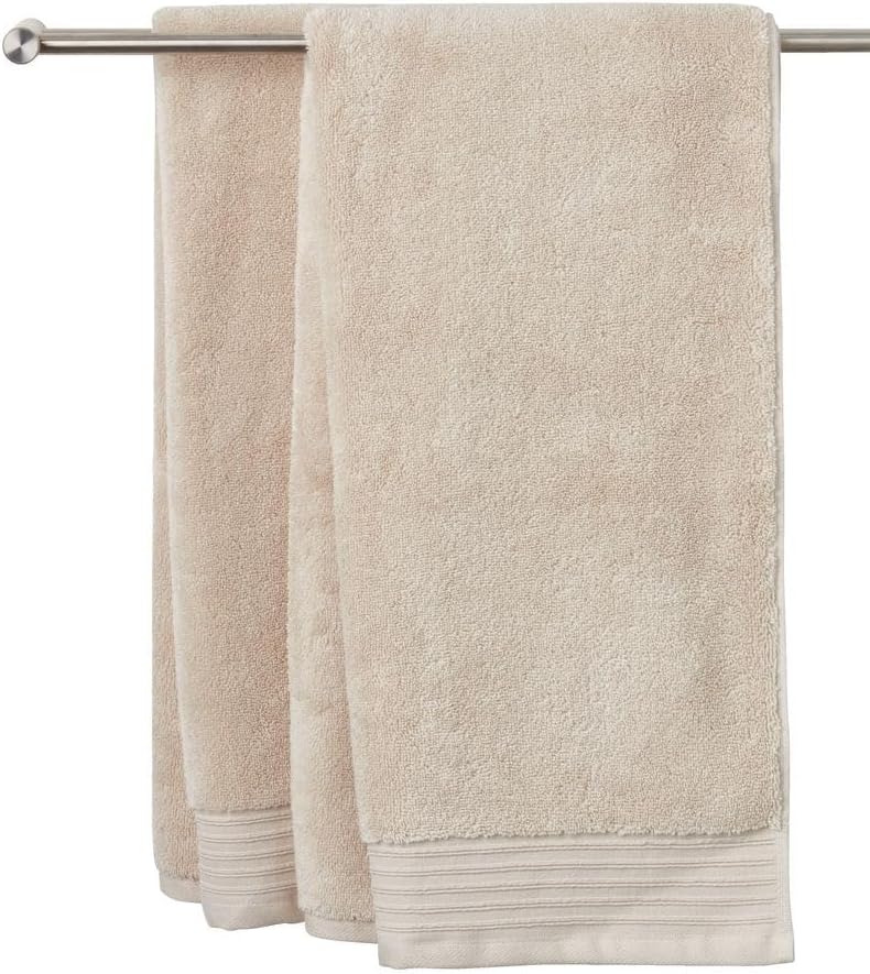 HempLux™ 600 GSM Extra Fluffy Terrycloth Bath Towel (Hand Towel (20x40/50x100cm), White)