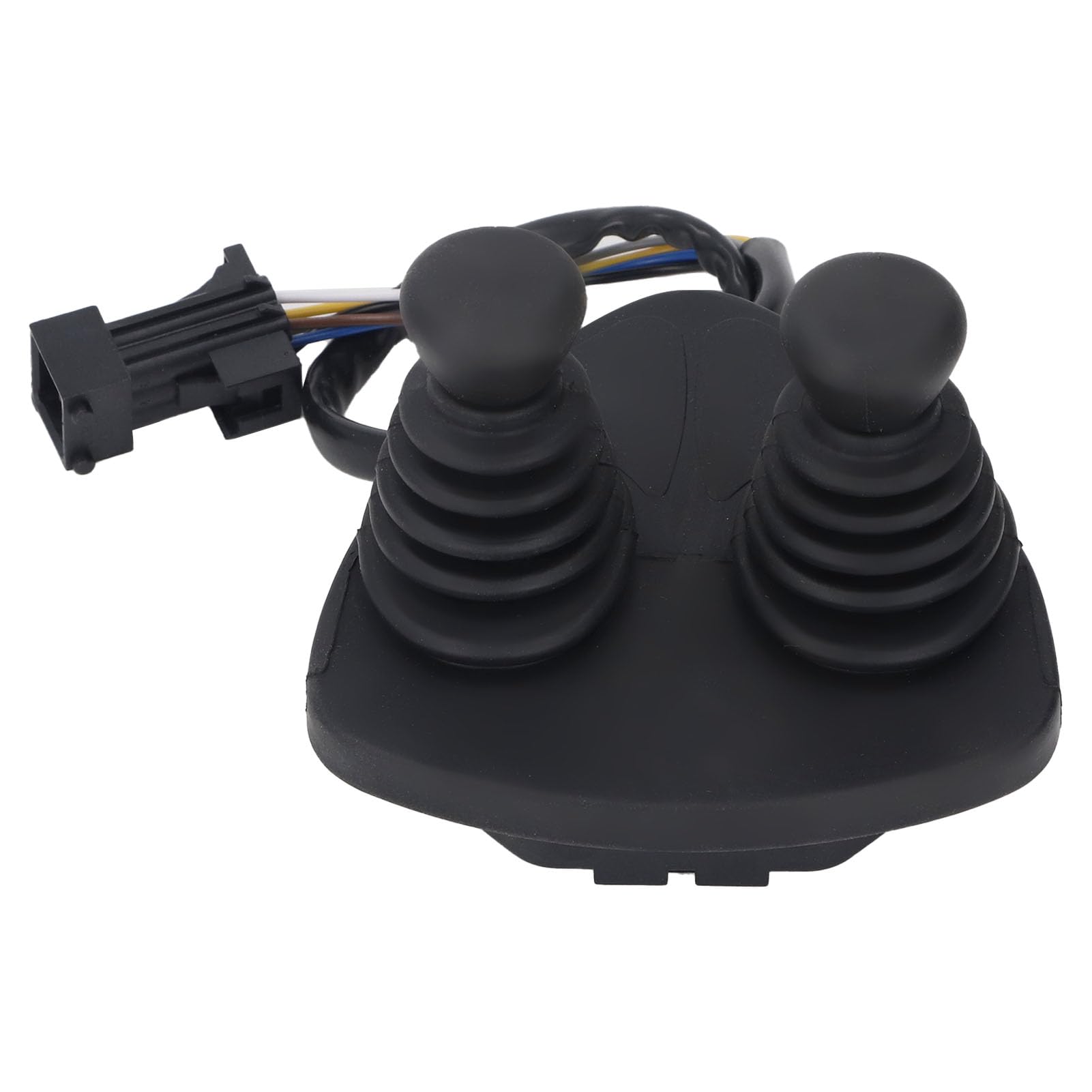 Ycauty Reemplazo de Joystick de Doble, Controlador de Aleación de Aluminio Fuerte para Cargador de Tractor Carretilla Elevadora 335 336