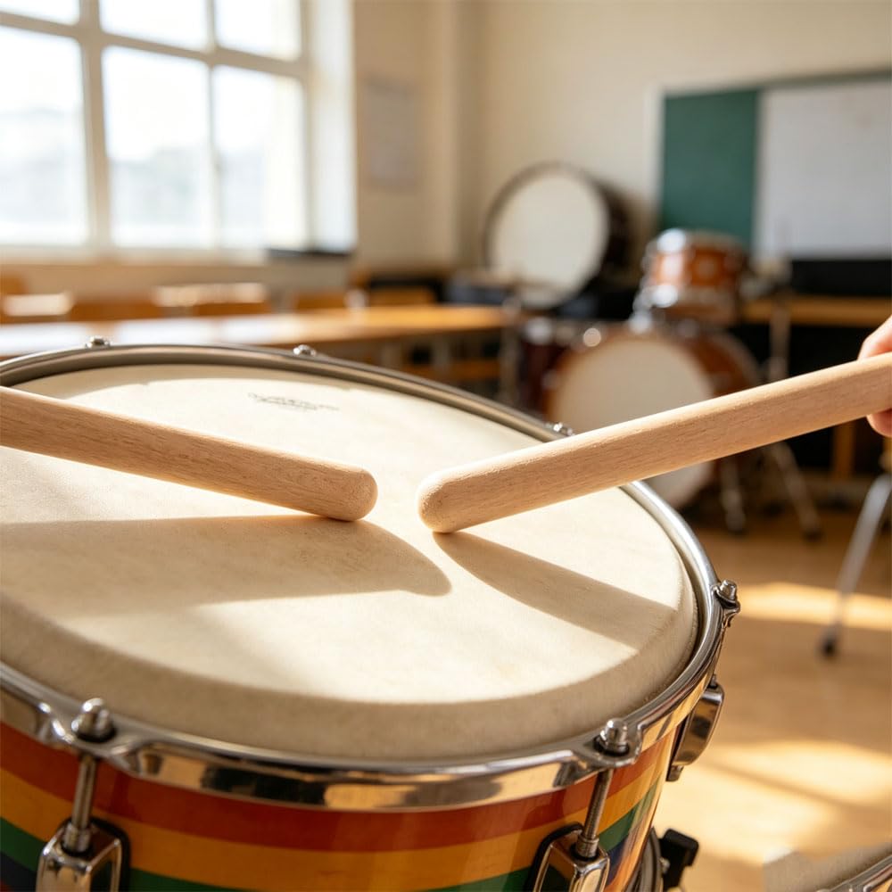 Lot de 30 morceaux de musique, morceaux de rythme, morceaux de rythme, morceaux de musique en bois, instruments à percussion pour la salle de classe, morceaux de rythme, pièces de musique pour