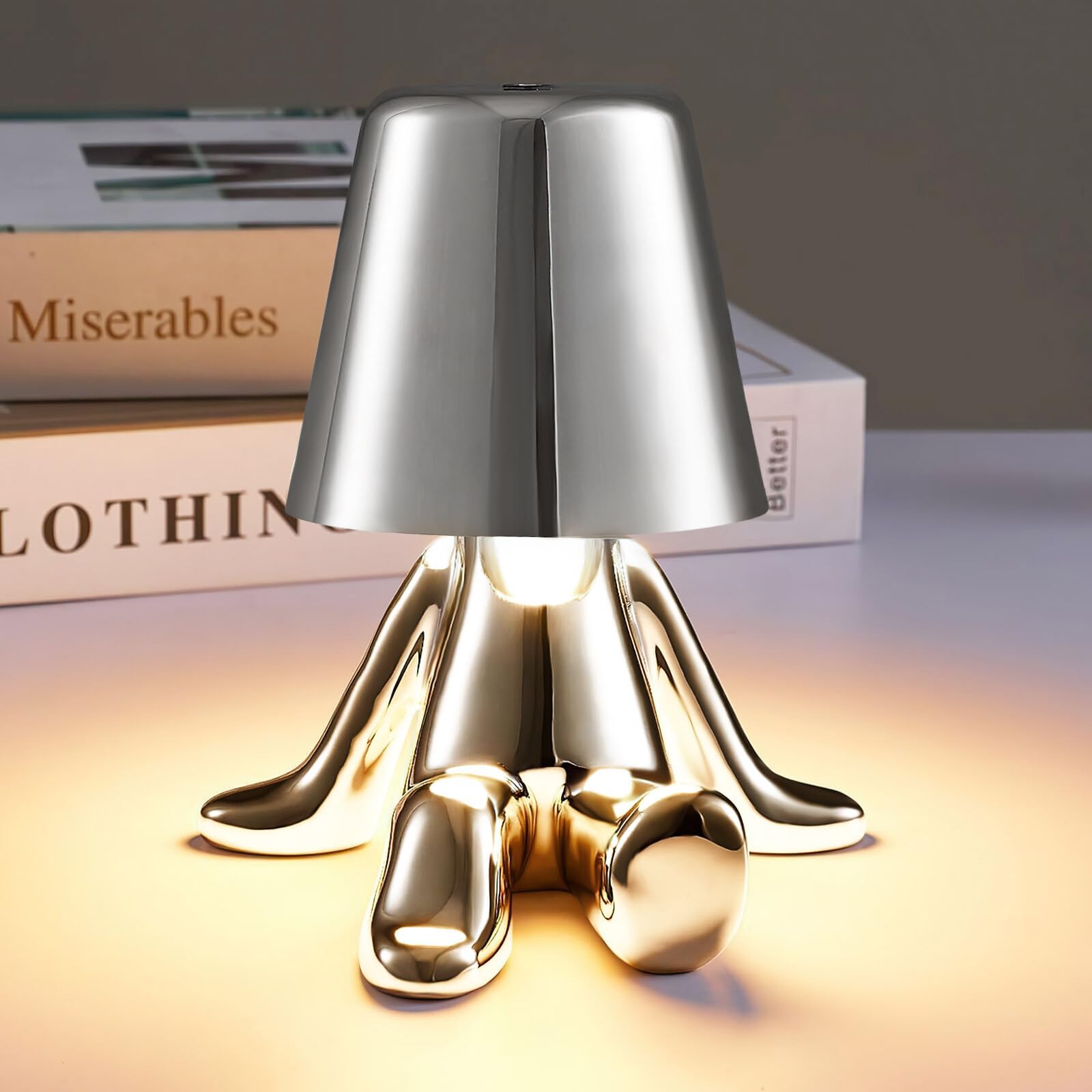 Lampe De Table Intelligente Ecolor - Veilleuse LED Gradable Et Multicolore, Contrôle Par App