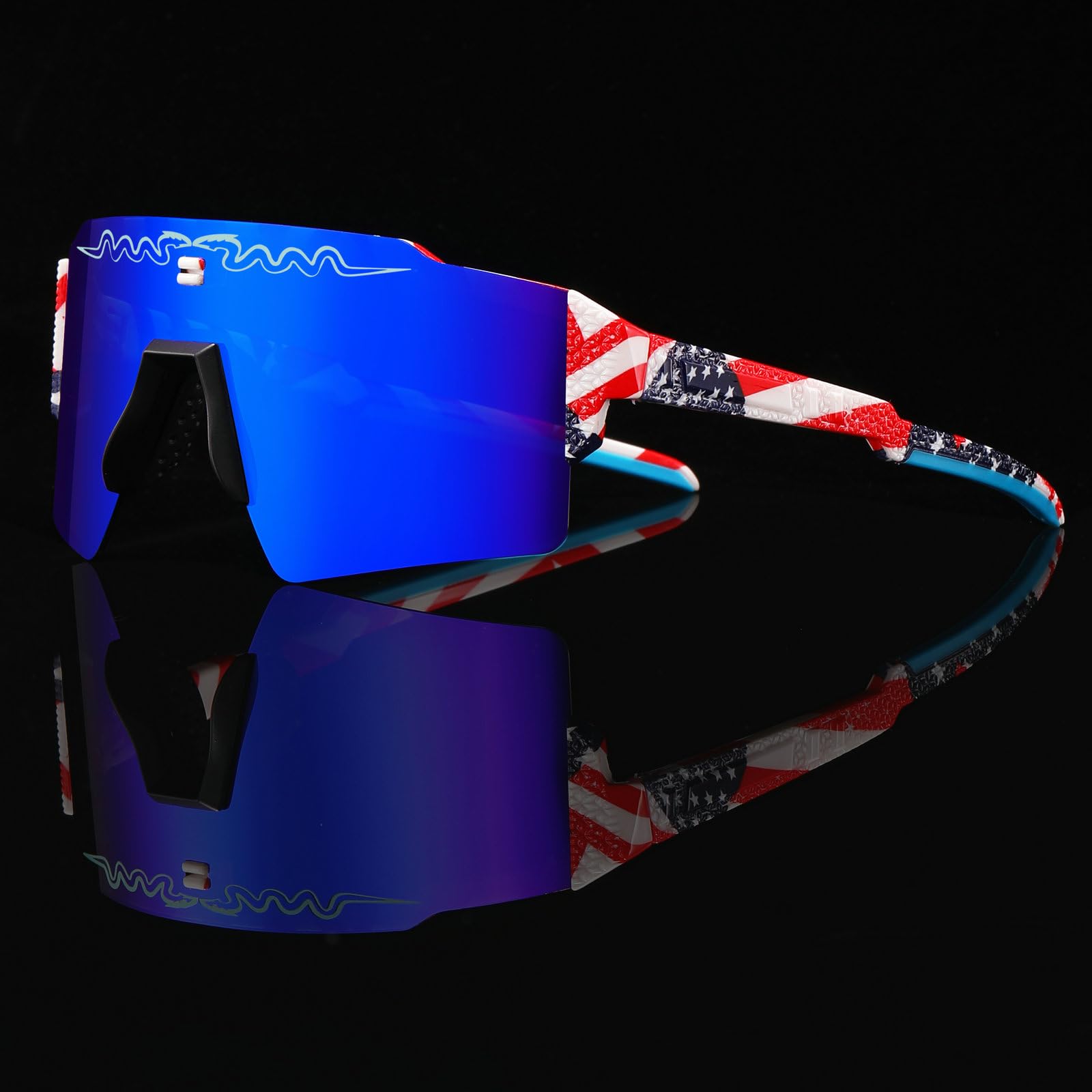 Zwei Größen Radfahren Sonnenbrille UV400 Für Erwachsene Jugend Jungen Mädchen Kinder Männer Frauen Outdoor Baseball Sport Brille, Hy26, Youth