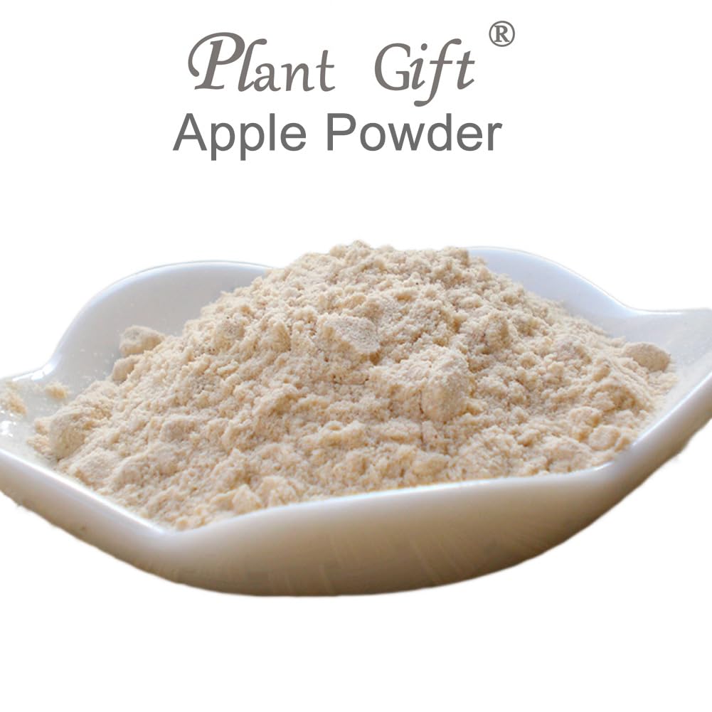 100% Natural Pure Apple Powder 100g/3.52oz 苹果粉 para batidos, batidos, panadería y bebidas, té, jugos | sin conservantes, sin azúcar añadido