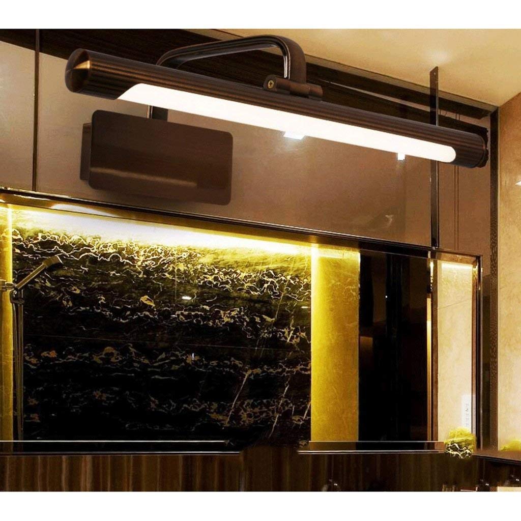 Lampy do kąpieli Lustro Przednie światło Reflektor Łazienka Szafka z lustrem Lampa lustrzana Oświetlenie łazienki Led Lampa do makijażu Toaleta Prosta lampa muralowa Oświetlenie ścienne / 43 cm