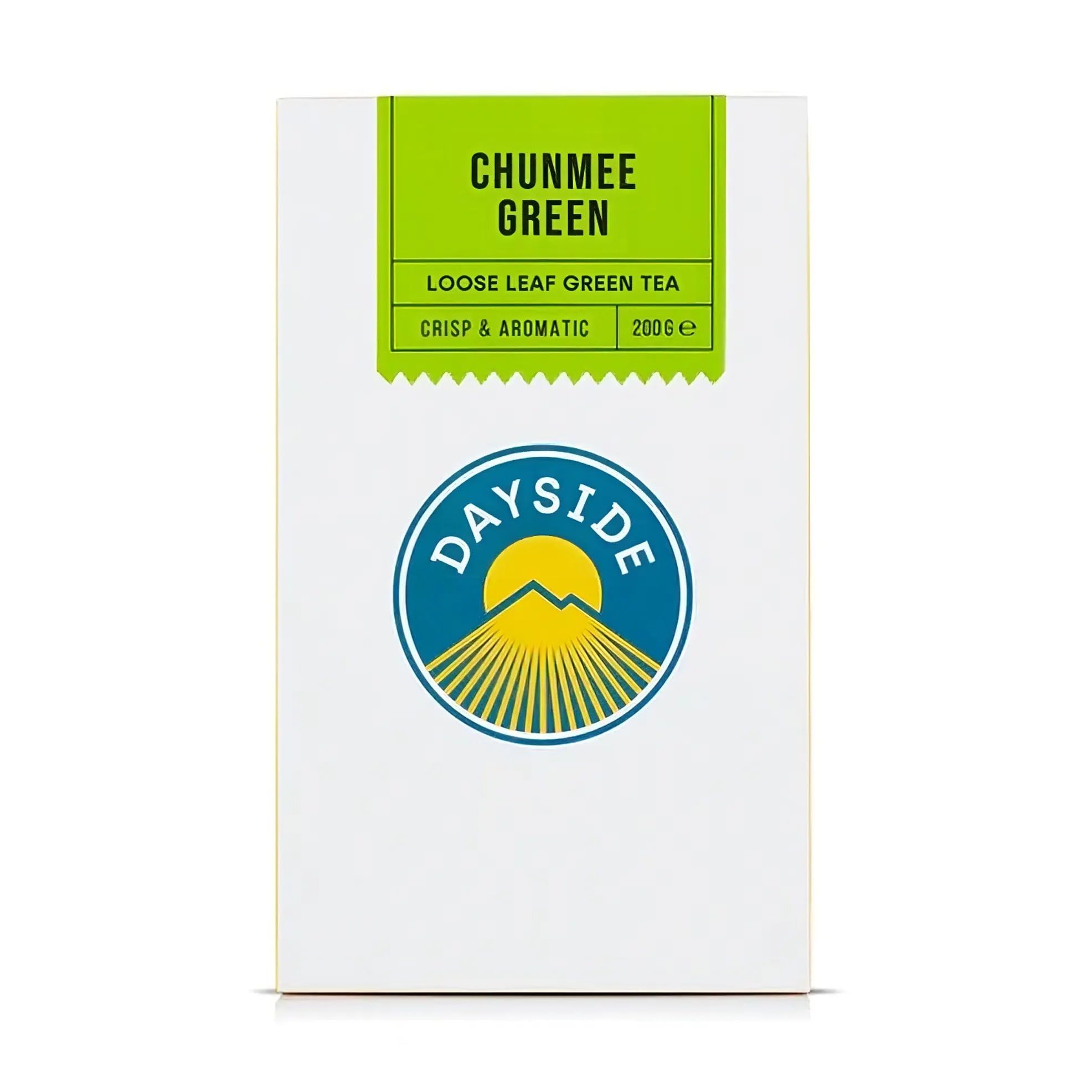 DaysideChunmee Green Tea | Vibrant Chinese Green Tea Bursting with Flavor | Fresh & Invigorating | Chunmee Green Pearl Tea Mighty Green Goodness | Premium Ingredients - 200g
