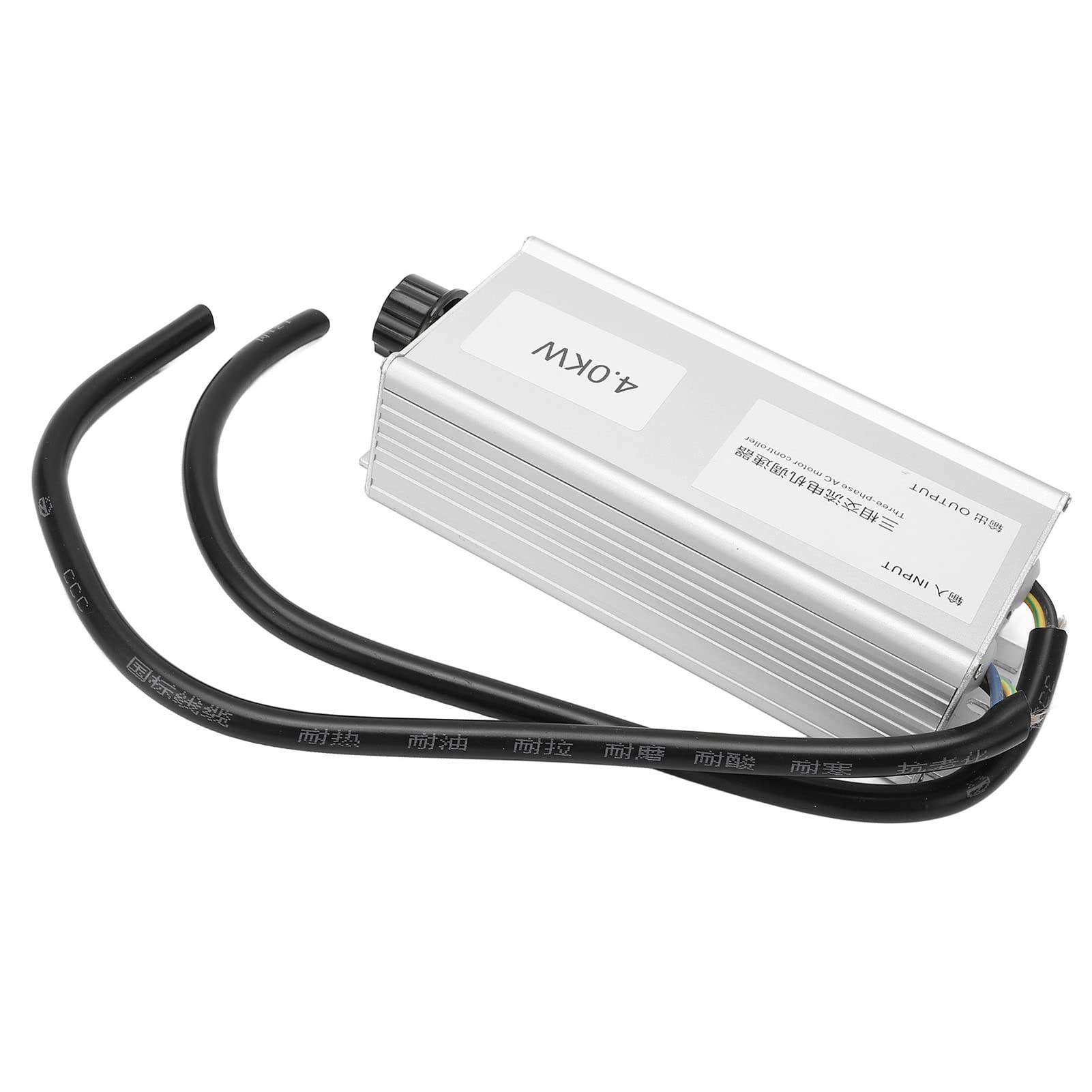 TENP Interruttore di Controllo della Velocità Continuo della Ventola, Controller per Motore CA 380 V Ad Alta Potenza Antiruggine 4KW Custodia in Alluminio Addensata per Uso Industriale