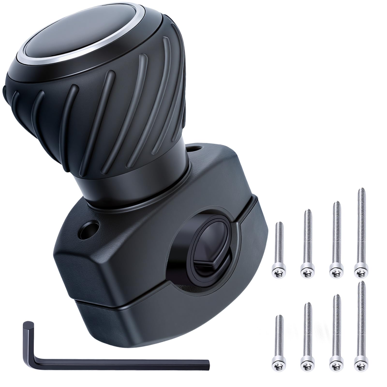 Tractor Steering Wheel Knob Steering Wheel Spinner Knobs for Kubota Jo-hn Dee-re Tractors, Cars, Trucks, Mowers, Forklifts, Universal Spinner Knob Steering Wheel Ball Knob