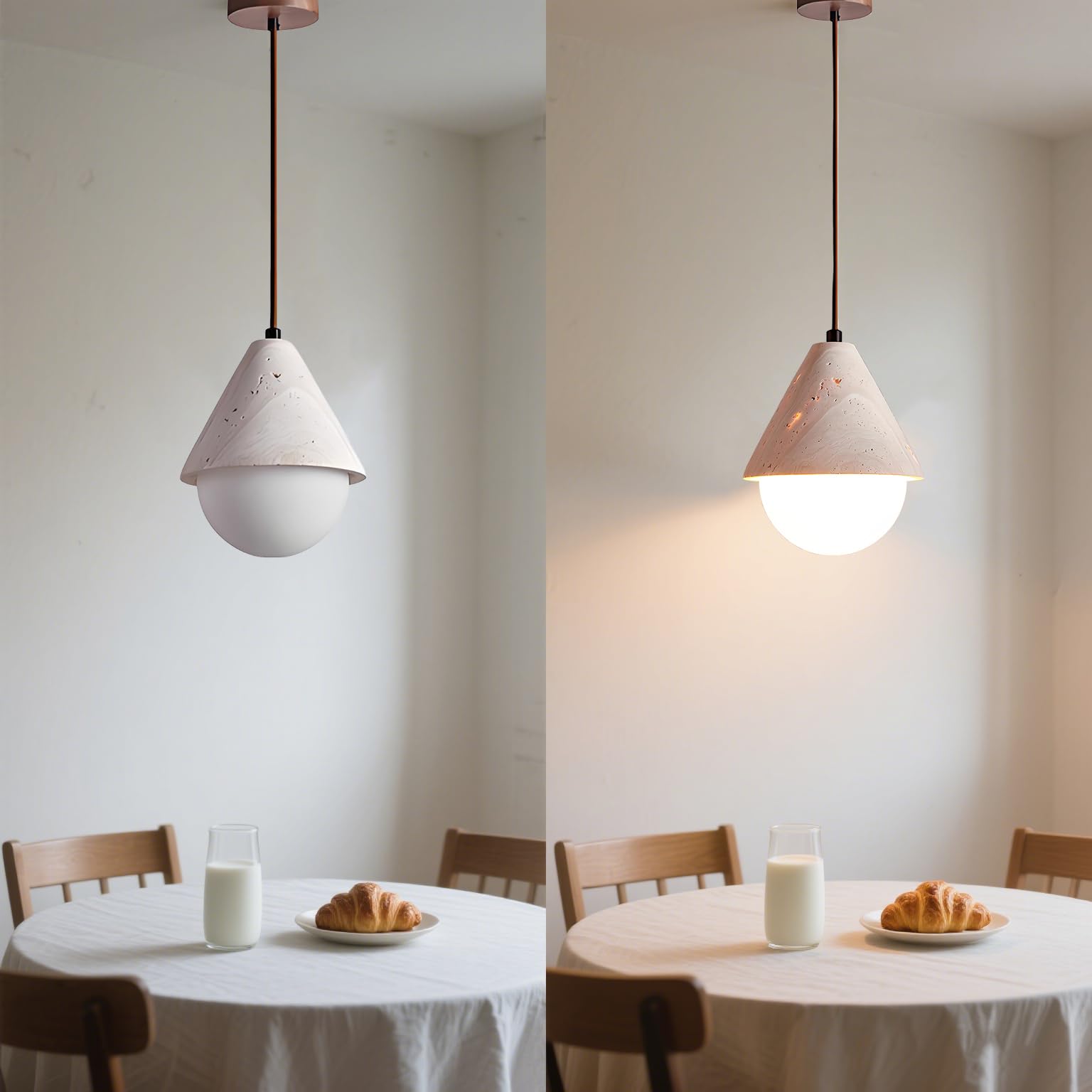 Lampadario in Pietra Naturale,Luci a Sospensione in Gialla a Forma di Goccia Pioggia Vintage Mid Century Apparecchio Illuminazione a Soffitto for Cucina Isola Sala da Pranzo Comodino Ingresso