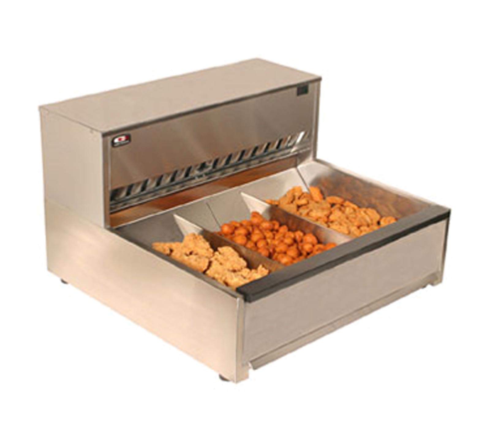 Carter-Hoffmann Crisp N Hold Fried Food Station (4) sections by Carter Hoffman – Stainless Steel, Multicolor, Model CNH28