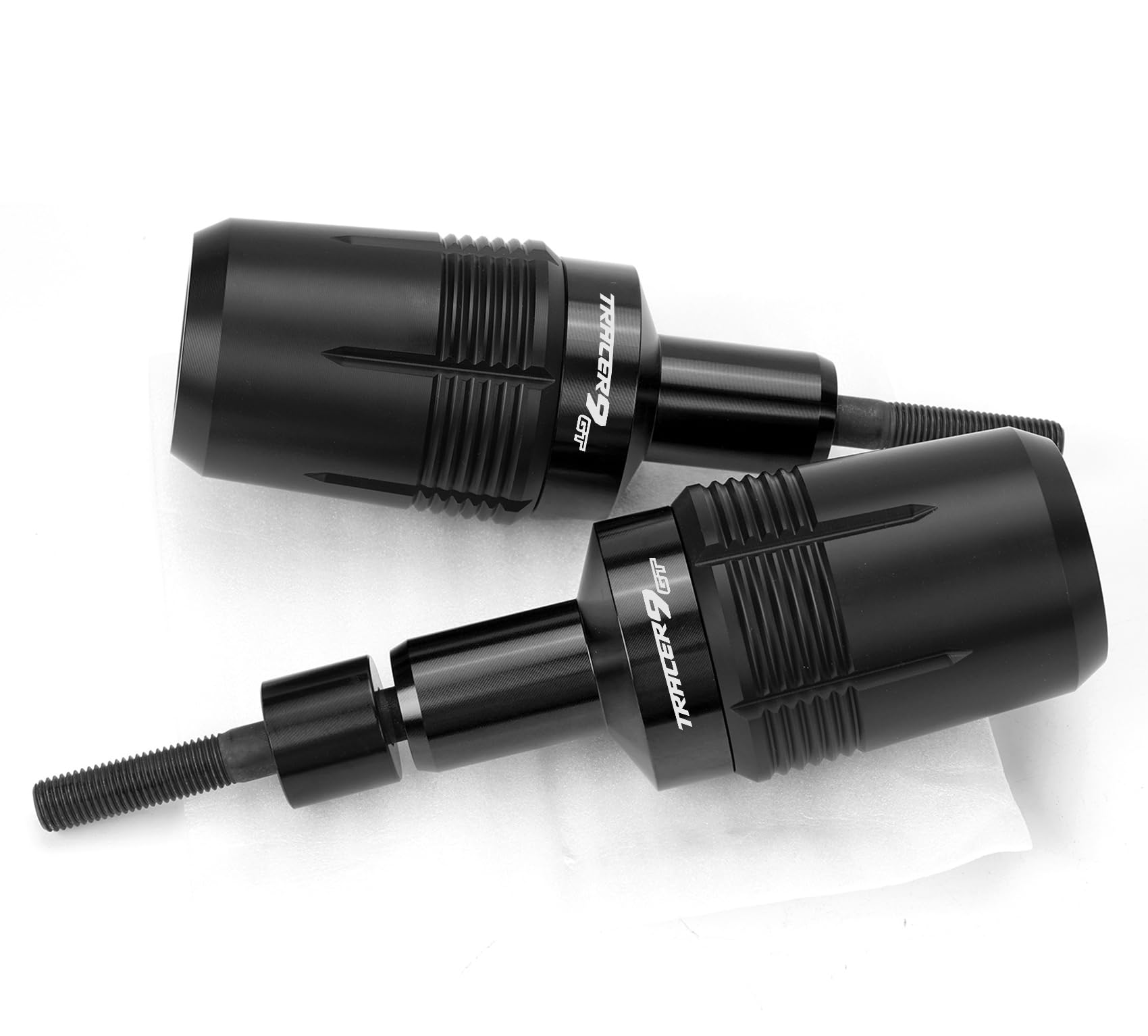 Tamponi Paratelaio Moto Accessori per tracer9gt TRACER 9 /GT MT09 2021 2022 2023 tracer9 2024 2025 Protezione Anticaduta (nero)