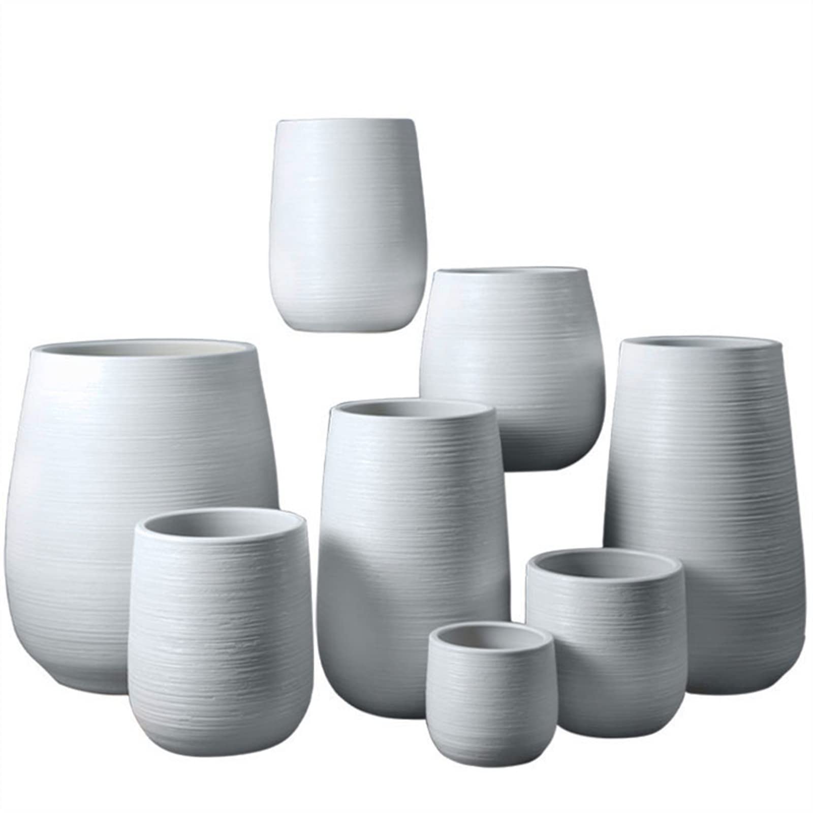 Doniczka ceramiczna doniczka na rośliny, ozdobne doniczki z białego drutu z otworem drenażowym, nowoczesne okrągłe doniczki na sukulenty do roślin, kwiaty rośliny domowe, sukulenty,