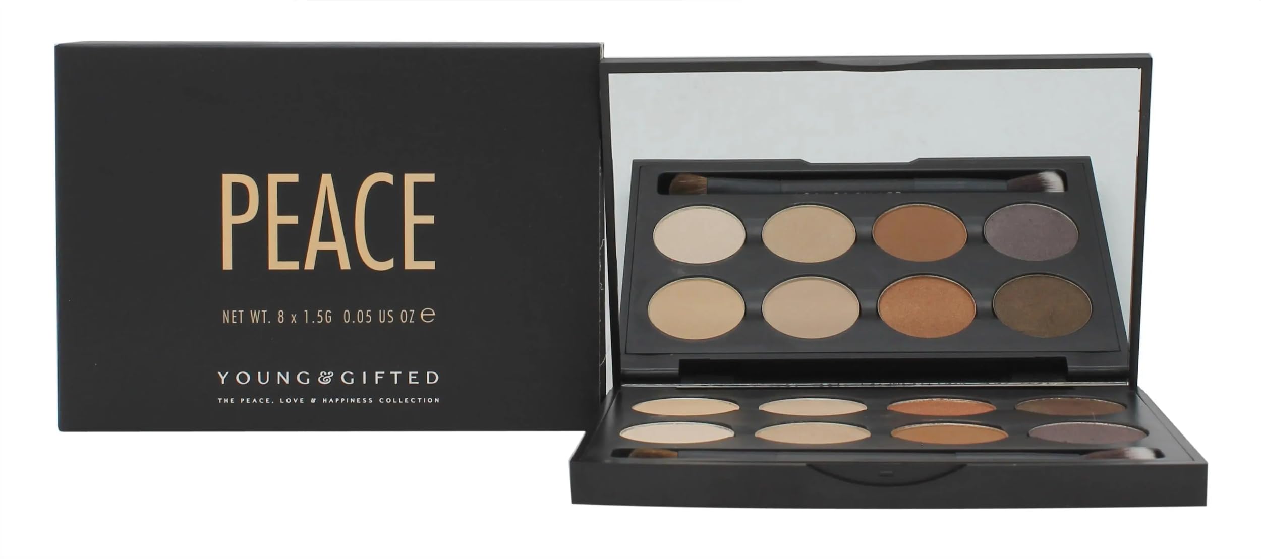 Young and Gifted Peace Eye Shadow Palettes Box
