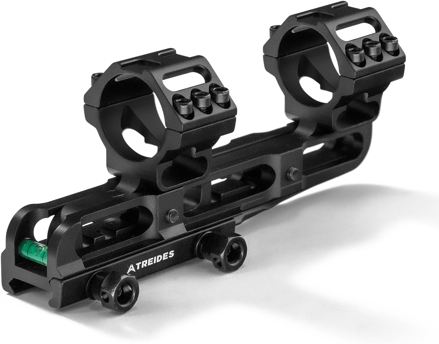ATREIDES Omnigrit Cantilever Scope Mount with Horizontal Calibration, Scope Mount Adjustable Aantilever Length and Adjustable Center Height from 1.8" to 2.1" for 30mm Tube 20mm Rail