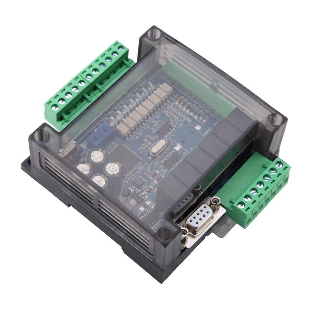 Osmond FX3U-14MR PLC - Placa de control industrial 8 entradas 6 salidas de relé de control programable, 24 V control PLC