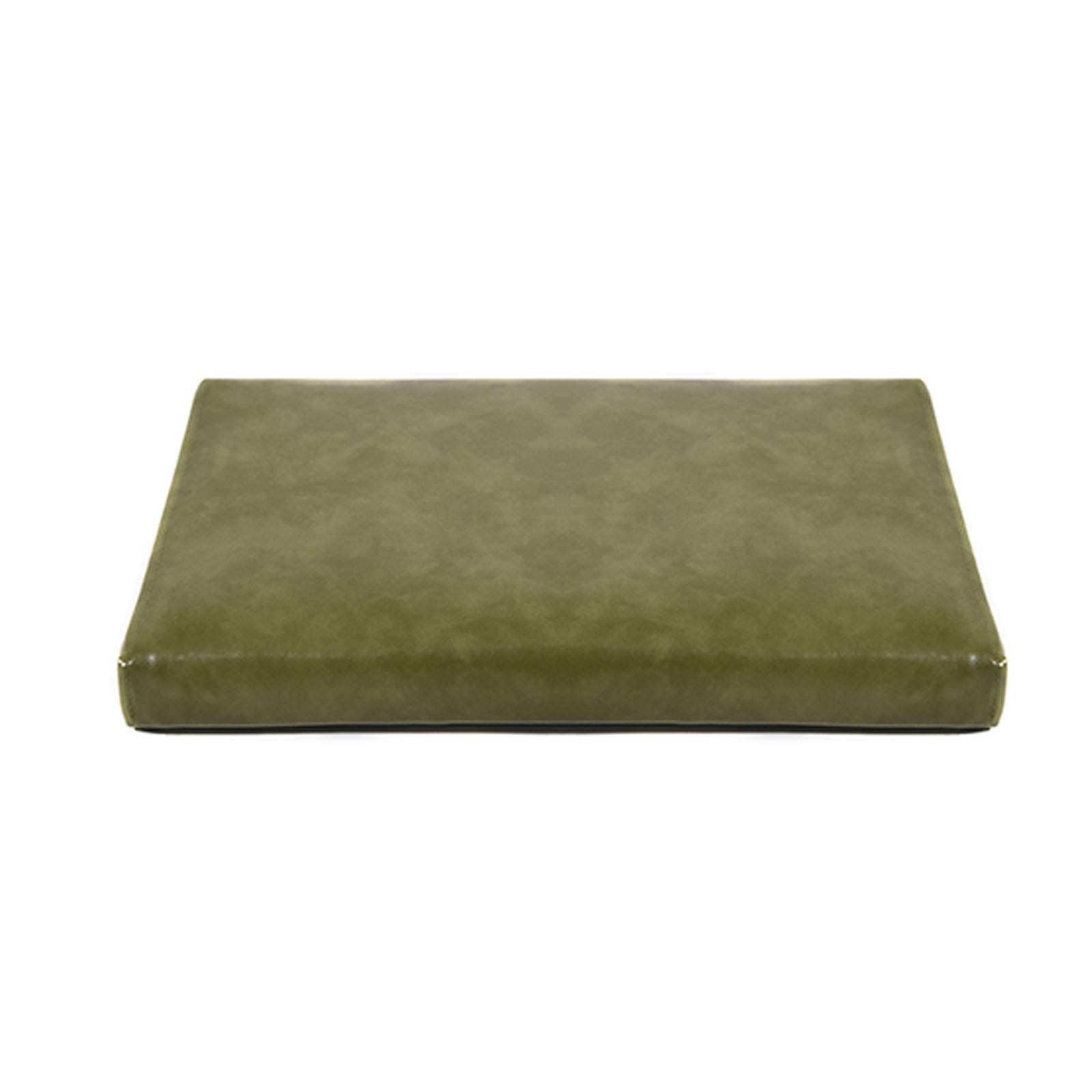 Coussin de canapé imperméable vert matcha pour rénover un banc usé