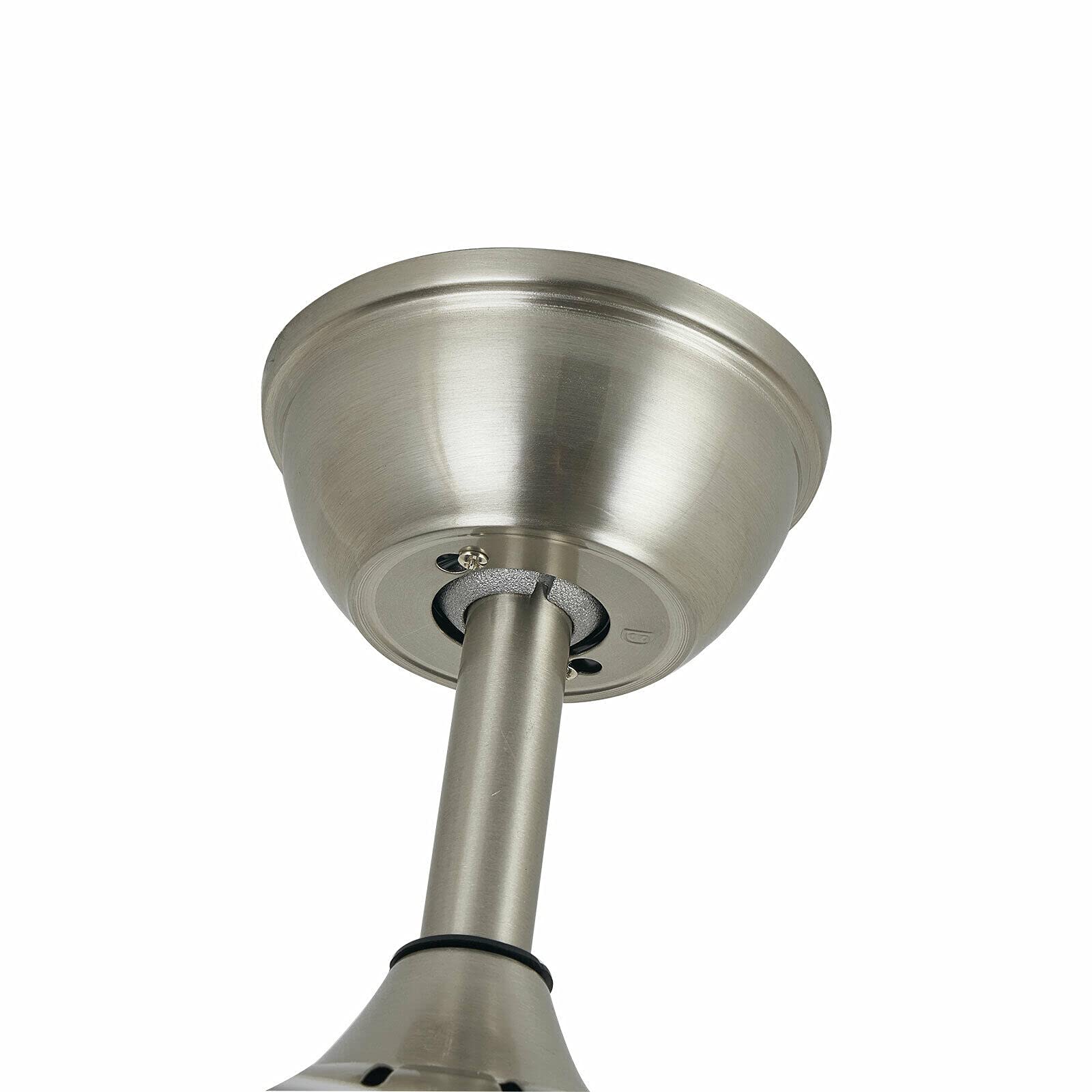 Ventilatore da soffitto moderno con illuminazione, luce a LED, telecomando retrattile con 3 ali retrattile, telecomando regolabile