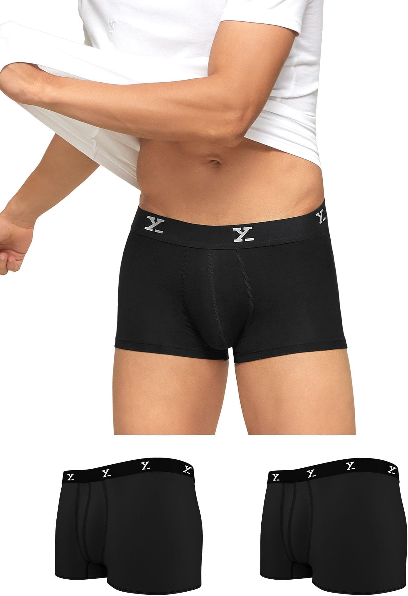 Men's Cotton Trunks (Pack of 3)