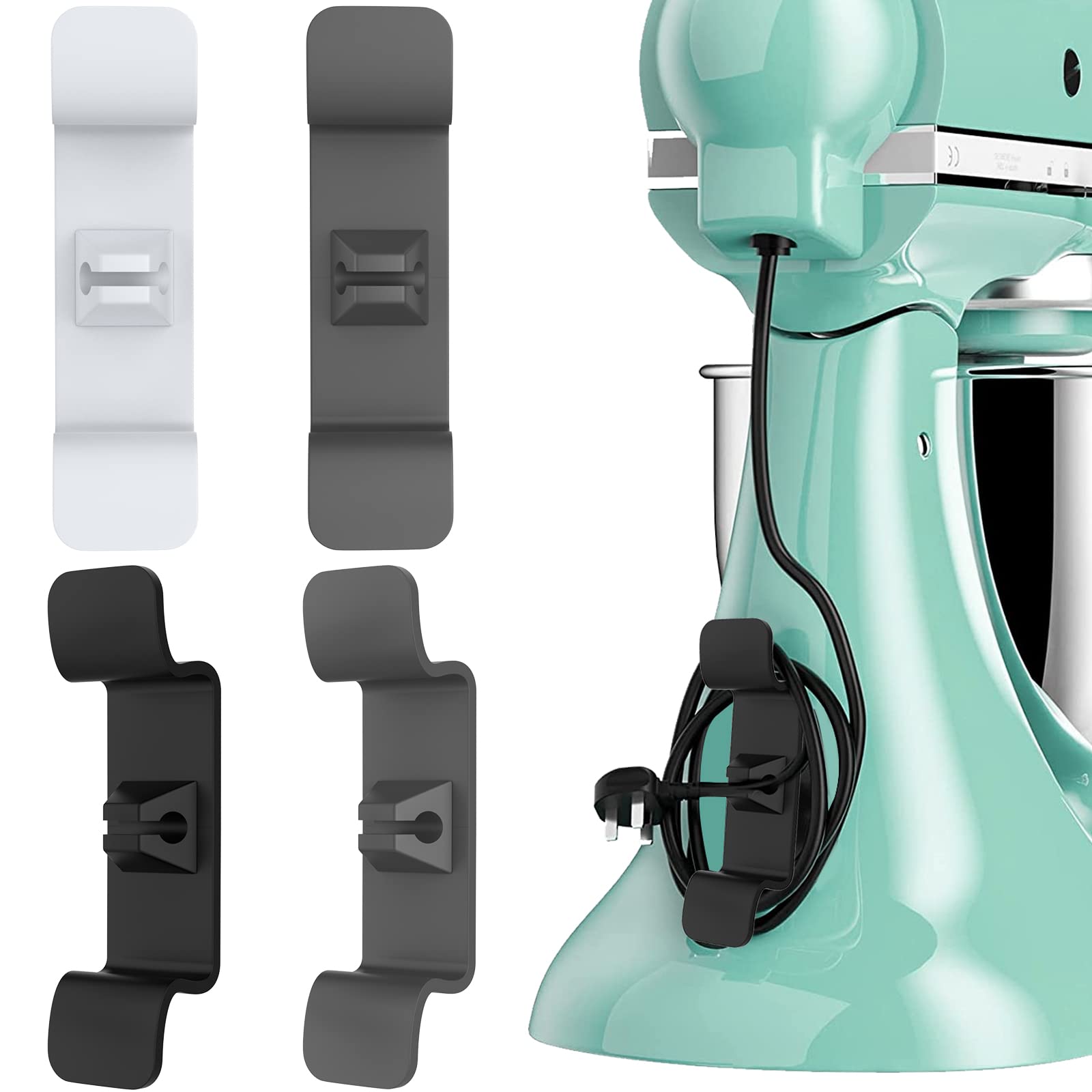 Buy Cord Organizer for Kitchen Appliances Wrapper：4pcs Tidy Cord Wraps